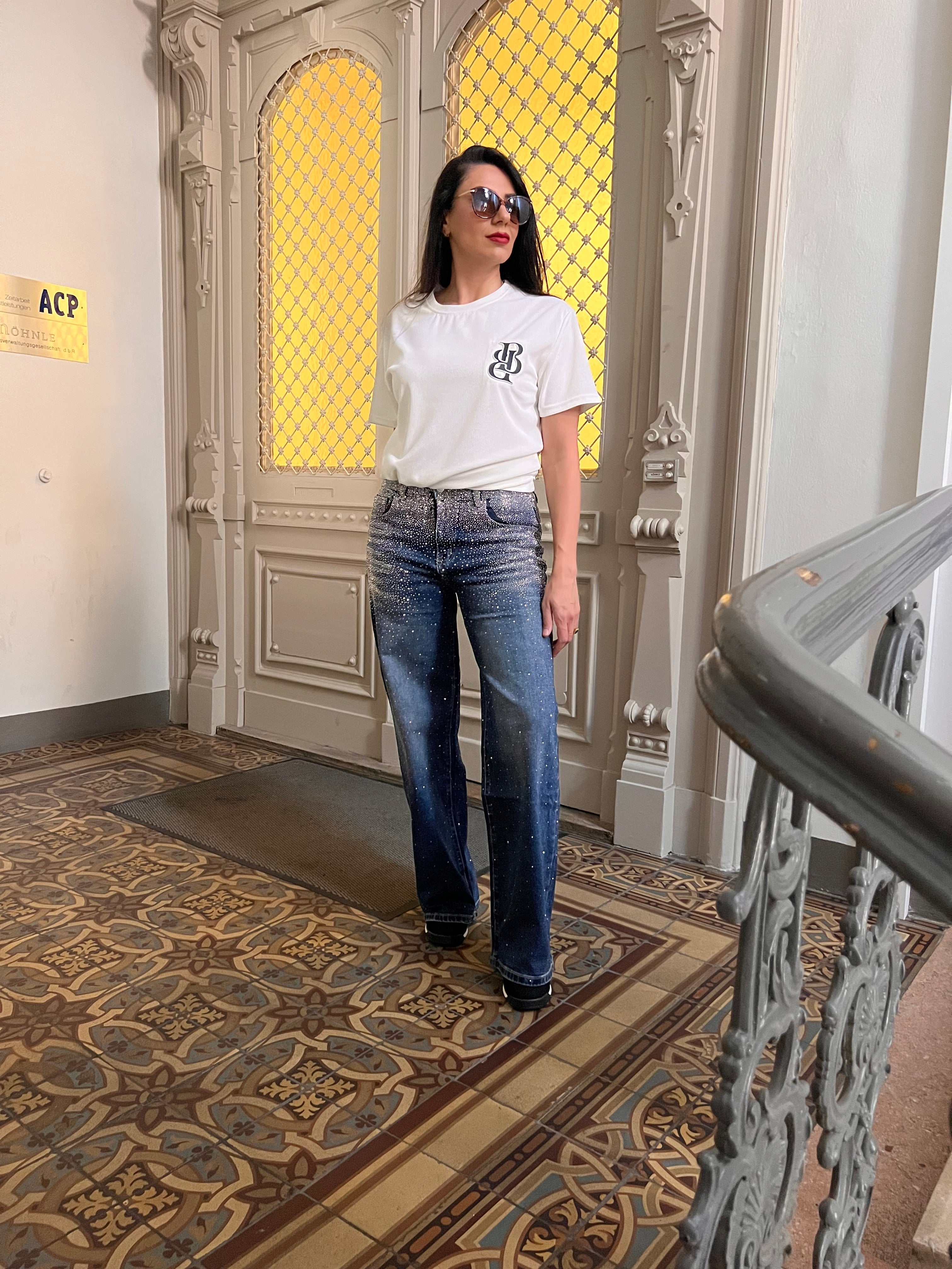 Sparkle Baggy Glitz Jeans