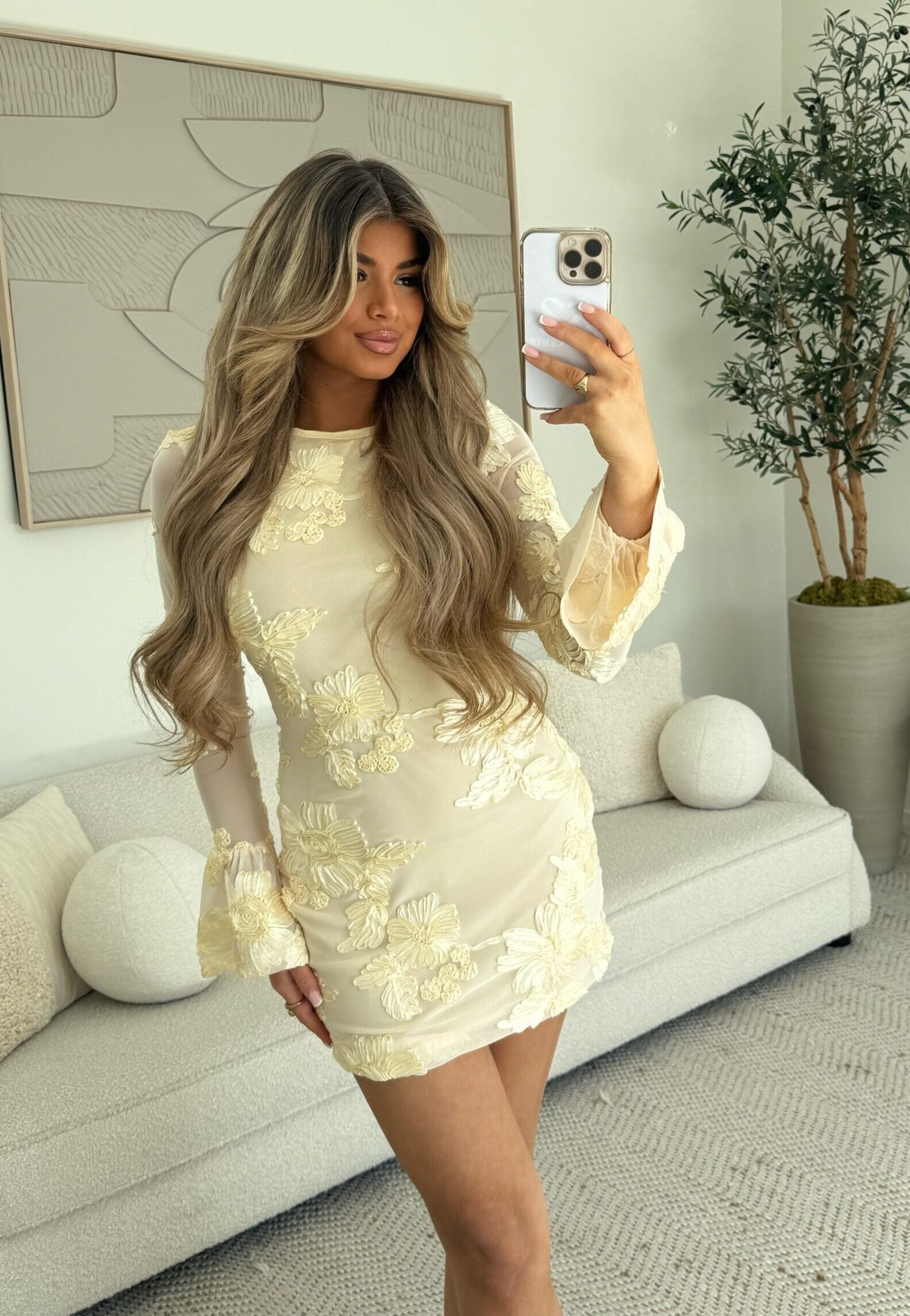 Grace Dress Butter Yellow