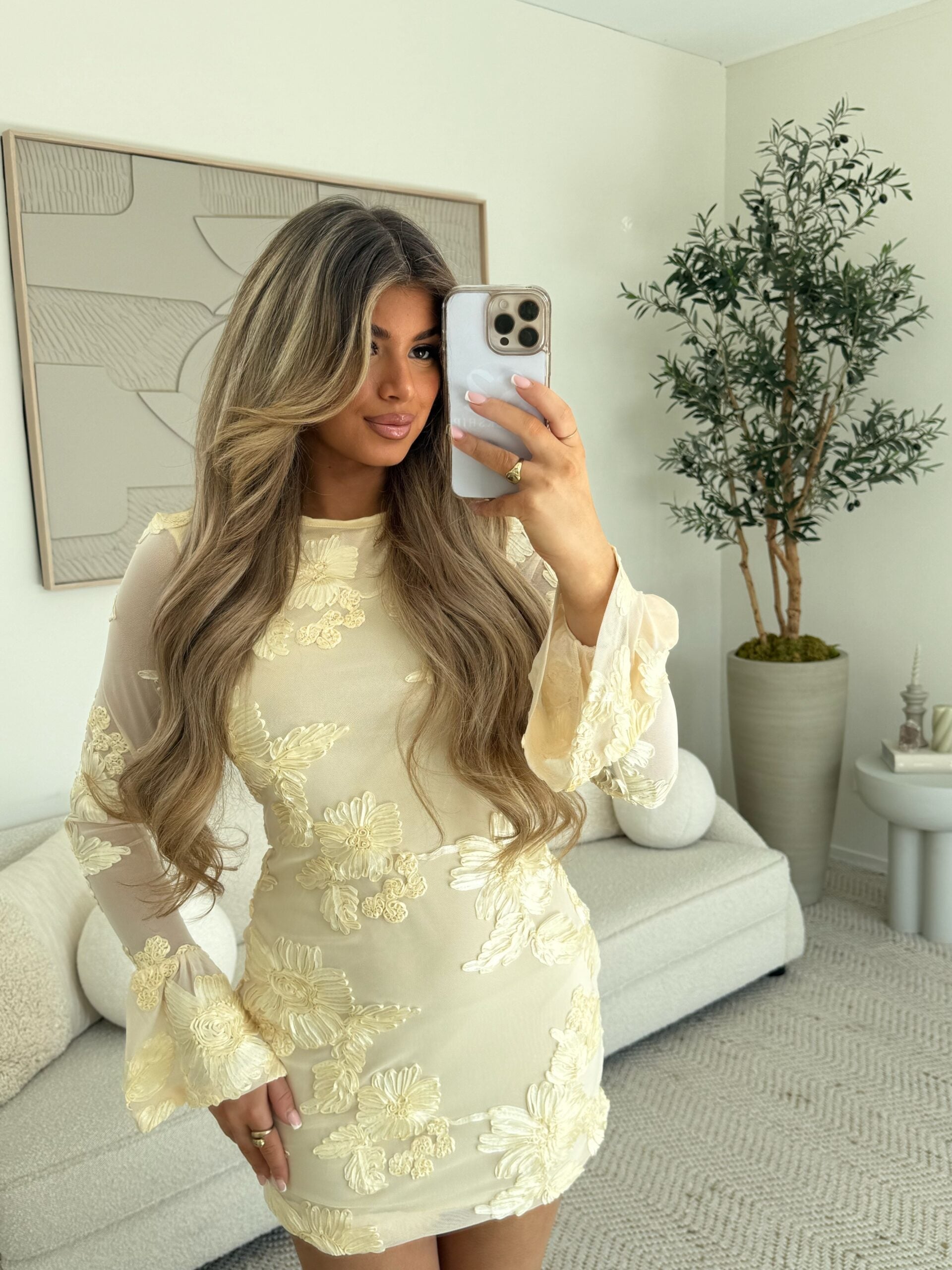 Grace Dress Butter Yellow